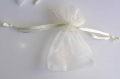 Bild 1 von 24er Pack Organza Beutel 6x8 champagnerfarben